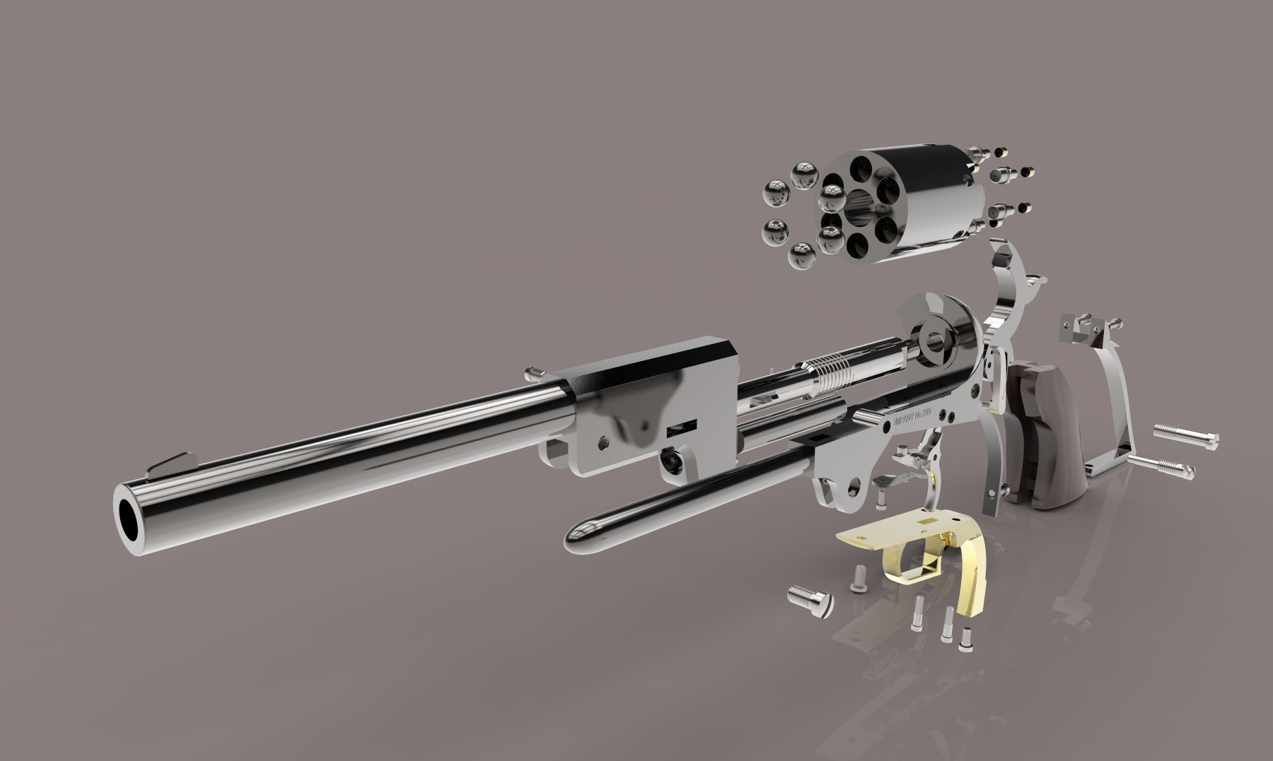 1847年的柯尔特·沃克手枪